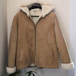 Tabio Women Leather Jacket Size XL